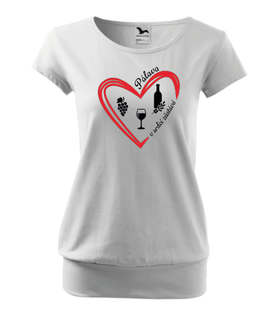 Tričko Pálava - dámské, volnější střih