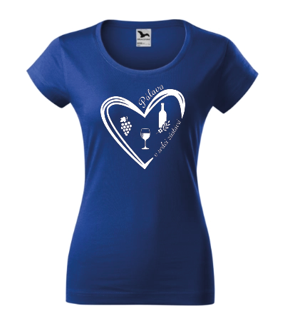 Tričko Pálava s bílým potiskem - dámské