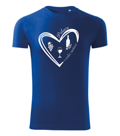 Tričko Pálava - pánské, bílý potisk