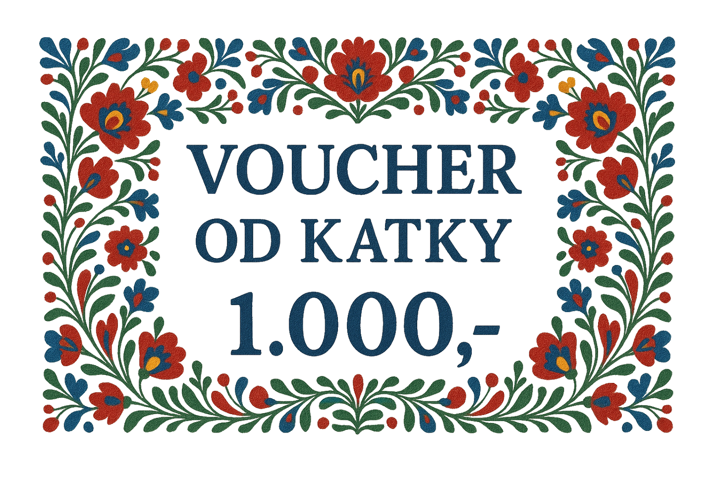 Dárkový poukaz na nákup v eshopu Od Katky